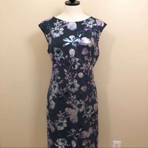 New York & Company Dresses & Skirts - NWT New York & Company Metallic Floral Dress!
